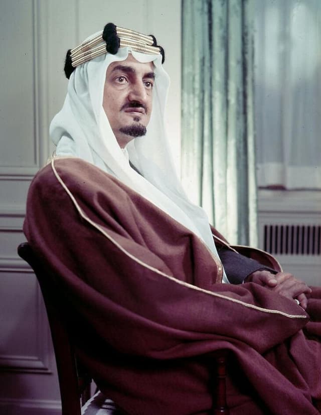 Saudi King Faisal assassinated by nephew during celebration